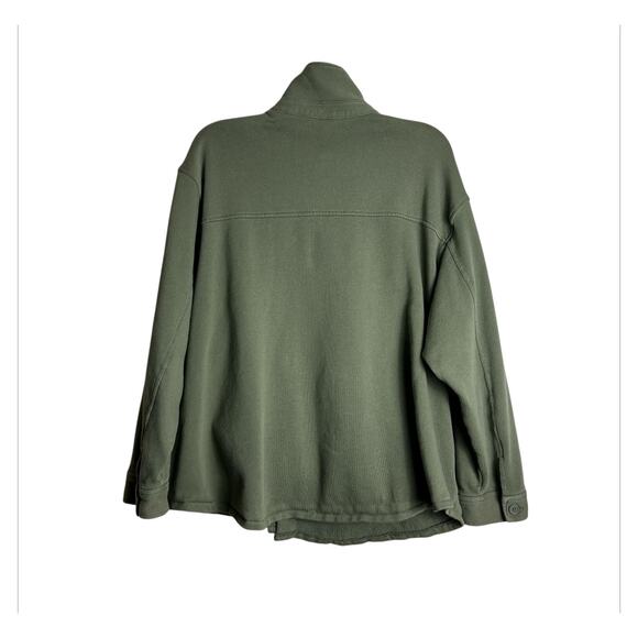 Old Navy XXL Green Fleece Women's Shacket - Picture 3 of 5